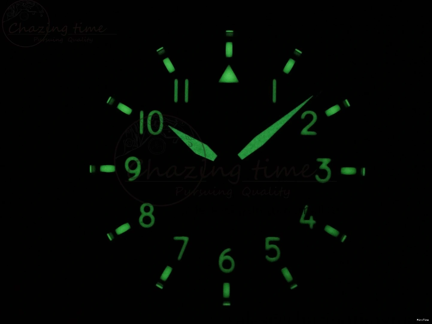 MIROTIME 0515 Big Pilot IW329802 M+F 1:1 Best Edition Green Dial on Green Nylon Strap MY Unique 7002